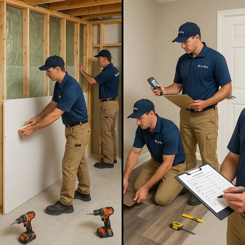 Repairs and Reconstruction process in North Charleston, SC