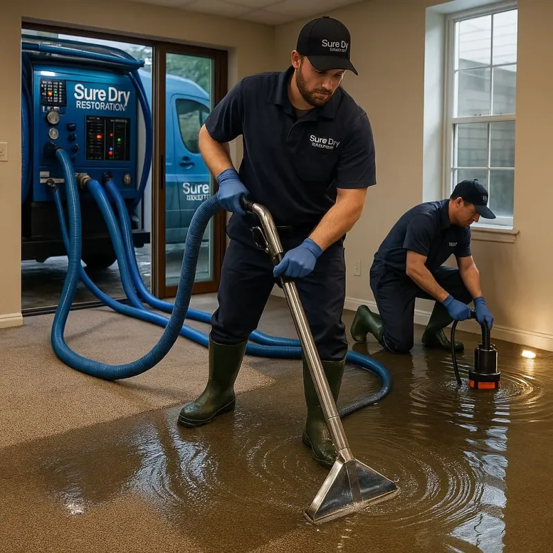 Water Extraction and Removal process in North Charleston, SC